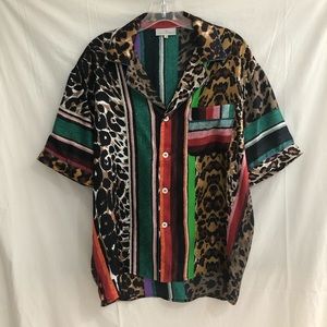 Pierre Louis Mascia printed blouse